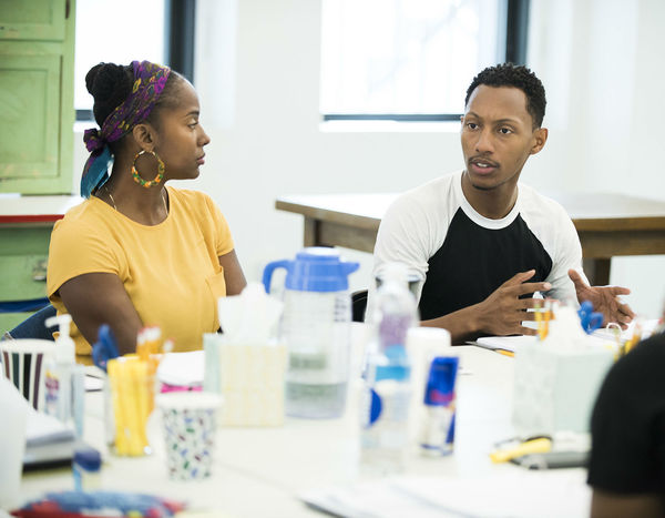 Photo Flash: Inside Rehearsal for Roundabout Underground's TOO HEAVY FOR YOUR POCKET Image