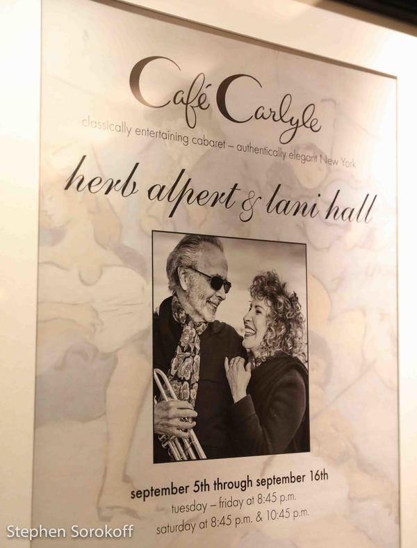 Photo Coverage: Herb Alpert and Lani Hall Open at Cafe Carlyle Image