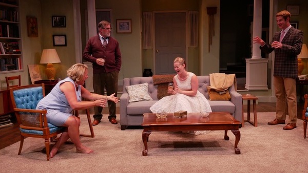 The cast of WHO'S AFRAID OF VIRGINIA WOOLF? at Theatre Workshop of Nantucket Photo