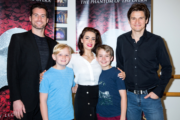Photo Coverage: The Phantom Hits the Road! Meet the Cast of LOVE NEVER DIES on Tour! Image