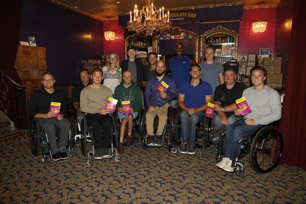 Photo Flash: US Open Wheelchair Athletes Spend Sweet Evening at Broadway's CHARLIE AND THE CHOCOLATE FACTORY Image