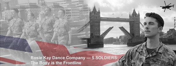 Photo Coverage: Rosie Kay Dance Company Brings 5 SOLDIERS: THE BODY IS THE FRONTLINE to Sadler's Wells Image