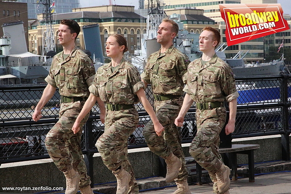 Photo Coverage: Rosie Kay Dance Company Brings 5 SOLDIERS: THE BODY IS THE FRONTLINE to Sadler's Wells Image