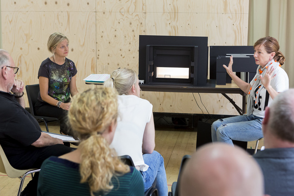 Photo Flash: In Rehearsal with HEISENBERG: THE UNCERTAINTY PRINCIPLE Image