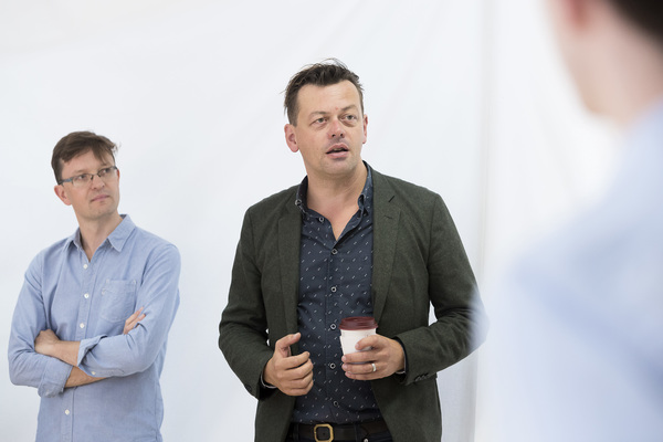 Photo Flash: In Rehearsal with HEISENBERG: THE UNCERTAINTY PRINCIPLE Image