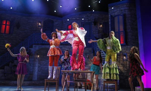 Photo Flash: My, My! MAMMA MIA Opens at Phoenix Theatre Image