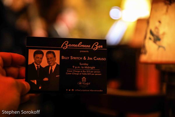 Photo Coverage: Sunday Night With Jim Caruso & Billy Stritch at Bemelmans Bar Image
