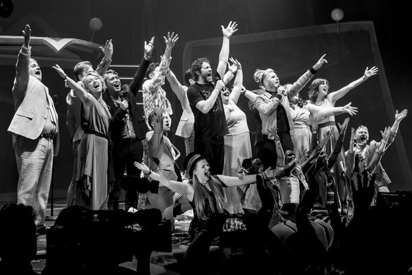 Photo Flash: Take That Joins the Cast of THE BAND in Manchester 