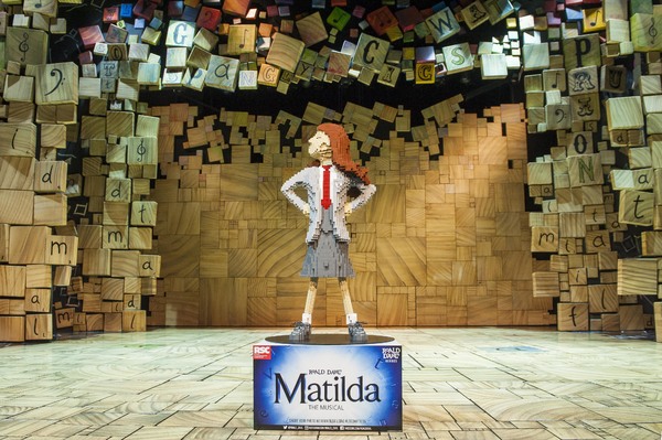 LEGO build of Matilda in honor of Roald Dahl Day Photo