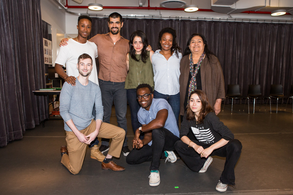 Photo Flash: Inside Rehearsal with William Jackson Harper, Cristin Milioti and More for LCT3's AFTER THE BLAST 