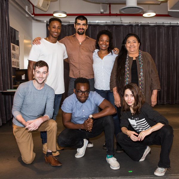 Photo Flash: Inside Rehearsal with William Jackson Harper, Cristin Milioti and More for LCT3's AFTER THE BLAST 