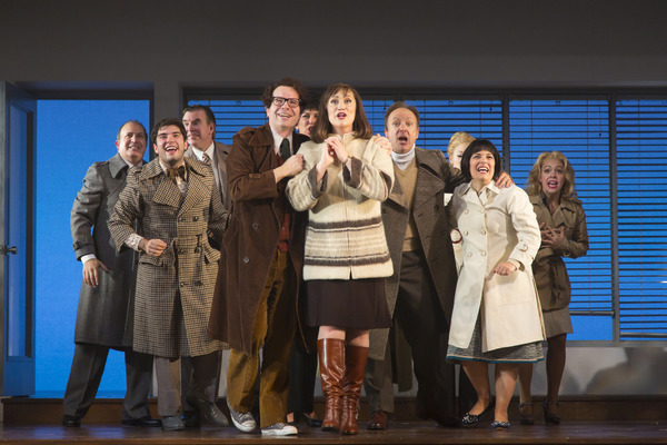 Photo Flash: First Look at Eden Espinosa, Mark Umbers, Damian Humbley and More in MERRILY WE ROLL ALONG at Huntington Image