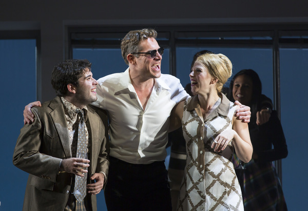 Photo Flash: First Look at Eden Espinosa, Mark Umbers, Damian Humbley and More in MERRILY WE ROLL ALONG at Huntington Image