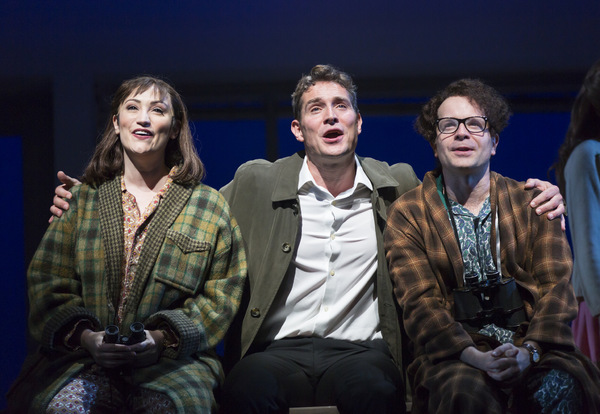 Photo Flash: First Look at Eden Espinosa, Mark Umbers, Damian Humbley and More in MERRILY WE ROLL ALONG at Huntington Image