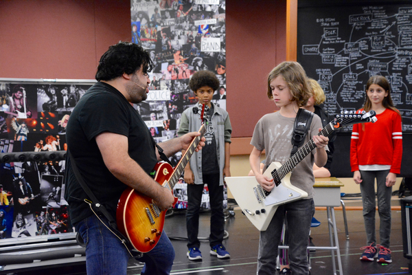 Photo Coverage: SCHOOL OF ROCK Touring Company Meets The Press Image