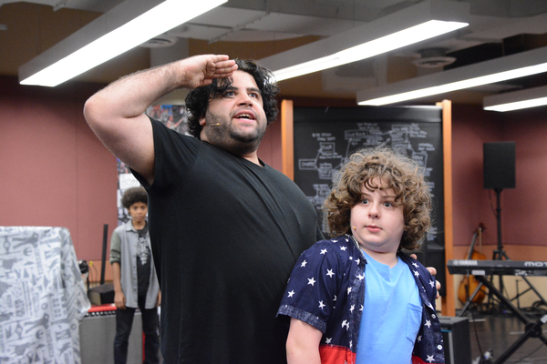 Photo Coverage: SCHOOL OF ROCK Touring Company Meets The Press Image