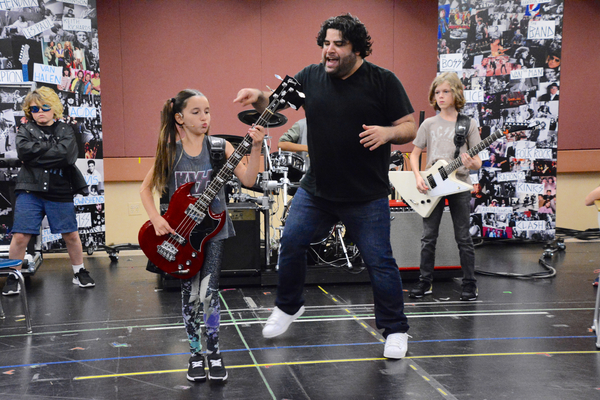 Photo Coverage: SCHOOL OF ROCK Touring Company Meets The Press Image