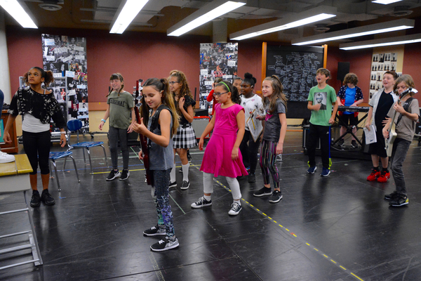 Photo Coverage: SCHOOL OF ROCK Touring Company Meets The Press Image