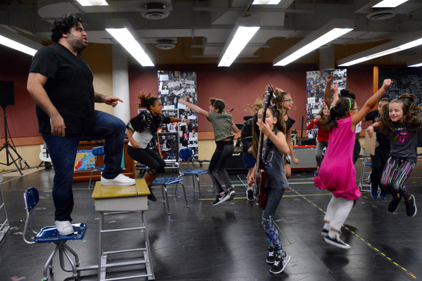 Photo Coverage: SCHOOL OF ROCK Touring Company Meets The Press Image