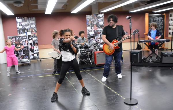 Photo Coverage: SCHOOL OF ROCK Touring Company Meets The Press Image