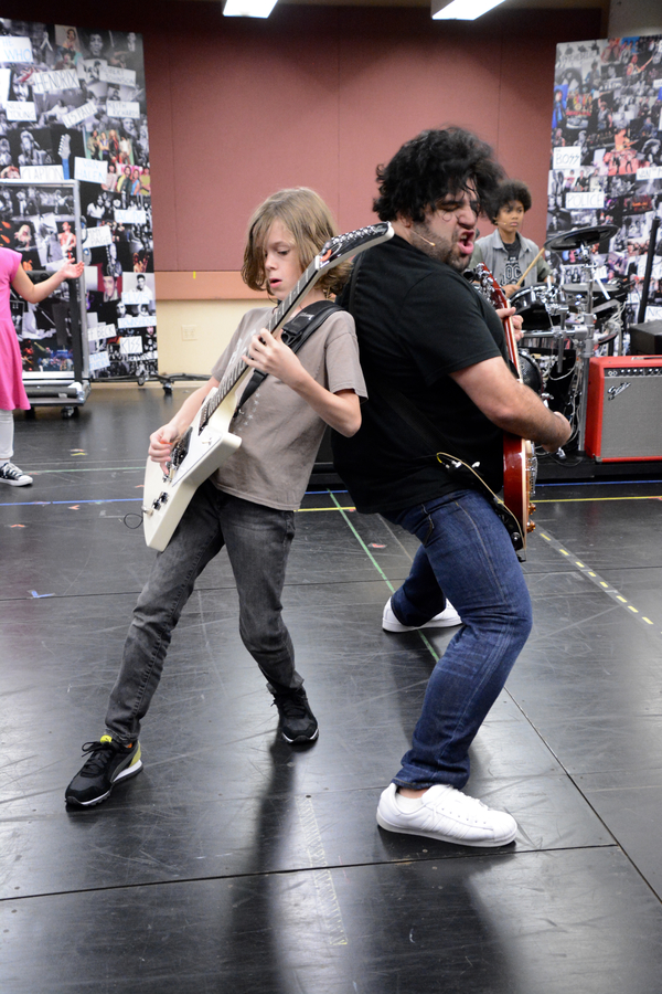 Photo Coverage: SCHOOL OF ROCK Touring Company Meets The Press Image
