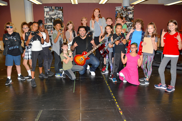 Photo Coverage: SCHOOL OF ROCK Touring Company Meets The Press Image