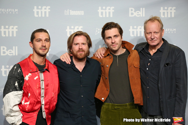 Photo Coverage: Shia LaBeouf & More Attend TIFF's Press Call for BORG/MCENROE Image
