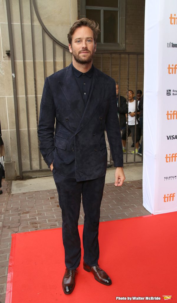 Photo Coverage: Armie Hammer & More Attend TIFF Press Call for CALL ME BY YOUR NAME Image