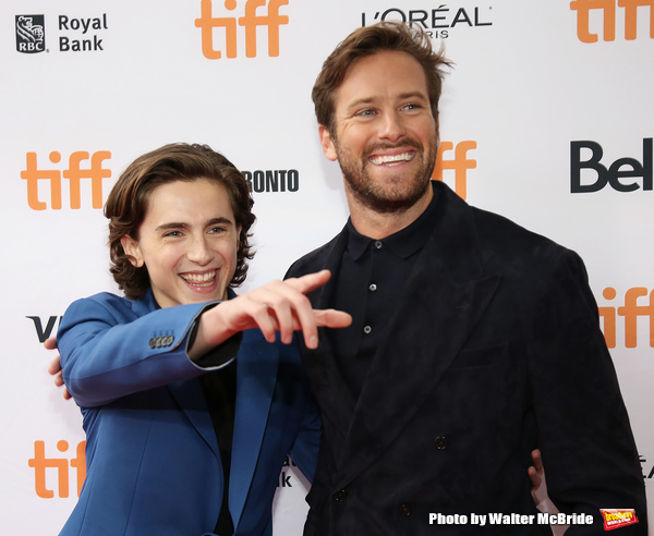 Timothee Chalamet and Armie Hammer Photo