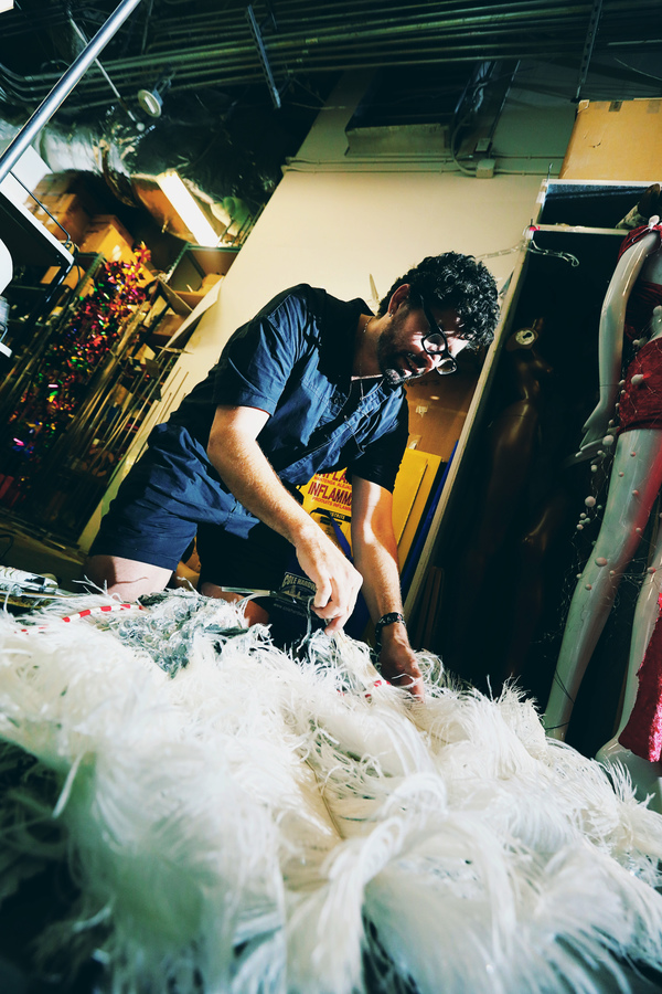 Photo Flash: Costume Designer Machine Dazzle Decks Out Neiman Marcus Windows for Taylor Mac at the Curran Image
