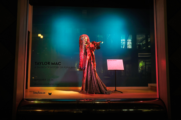 Photo Flash: Costume Designer Machine Dazzle Decks Out Neiman Marcus Windows for Taylor Mac at the Curran Image