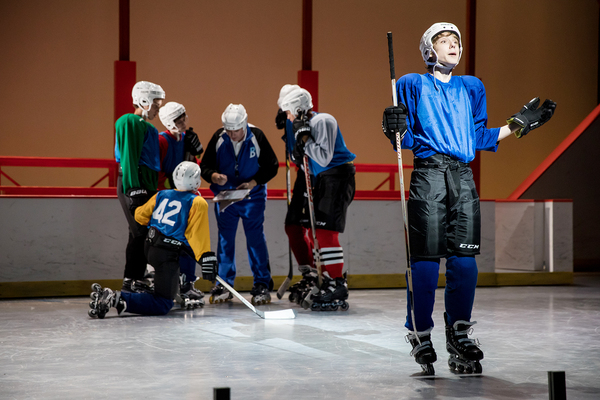 Photo Flash: New Shots of Michael Friedman's New Hockey Musical THE ABOMINABLES at CTC 