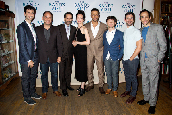 John Cariani, Andrew Polk, Tony Shalhoub, Katrina Lenk, Ari'el Stachel, Etai Benson,  Photo