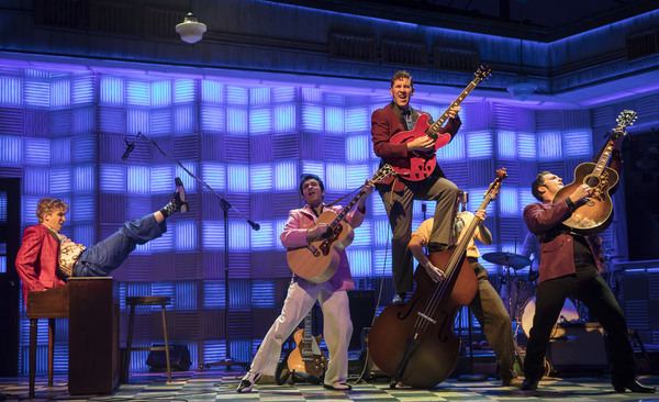 Photo Flash: Great Balls of Fire! Get a First Look at Paramount Theatre's MILLION DOLLAR QUARTET 