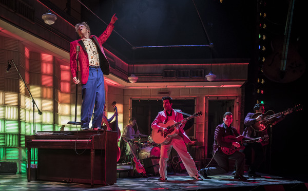 Photo Flash: Great Balls of Fire! Get a First Look at Paramount Theatre's MILLION DOLLAR QUARTET  Image