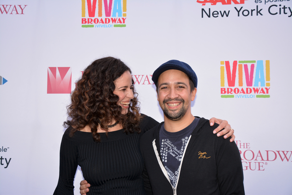 Photo Coverage: Lin-Manuel Miranda, Mandy Gonzalez and More Attend VIVA BROADWAY! Image