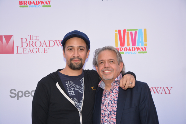 Photo Coverage: Lin-Manuel Miranda, Mandy Gonzalez and More Attend VIVA BROADWAY! Image