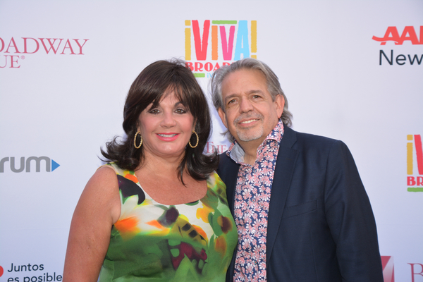 Photo Coverage: Lin-Manuel Miranda, Mandy Gonzalez and More Attend VIVA BROADWAY! Image