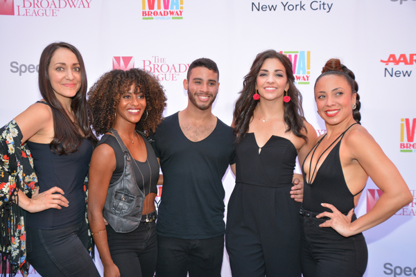 Photo Coverage: Lin-Manuel Miranda, Mandy Gonzalez and More Attend VIVA BROADWAY! Image