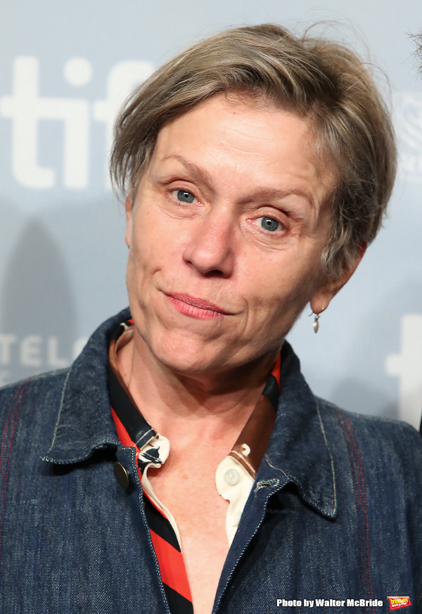 Photo Coverage: Frances McDormand & More Attend 'THREE BILLBOARDS ' Press Photo Call at TIFF Image