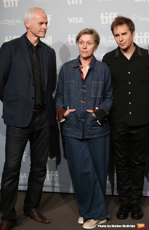 Photo Coverage: Frances McDormand & More Attend 'THREE BILLBOARDS ' Press Photo Call at TIFF Image