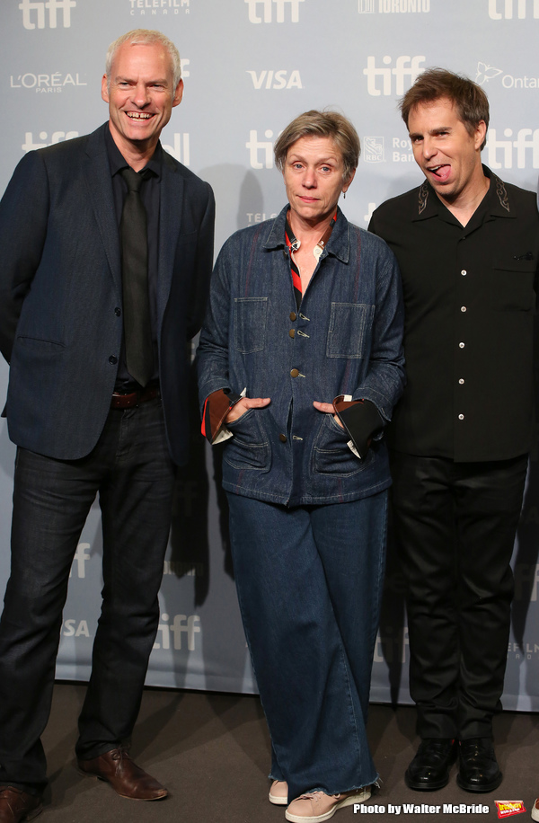 Photo Coverage: Frances McDormand & More Attend 'THREE BILLBOARDS ' Press Photo Call at TIFF Image