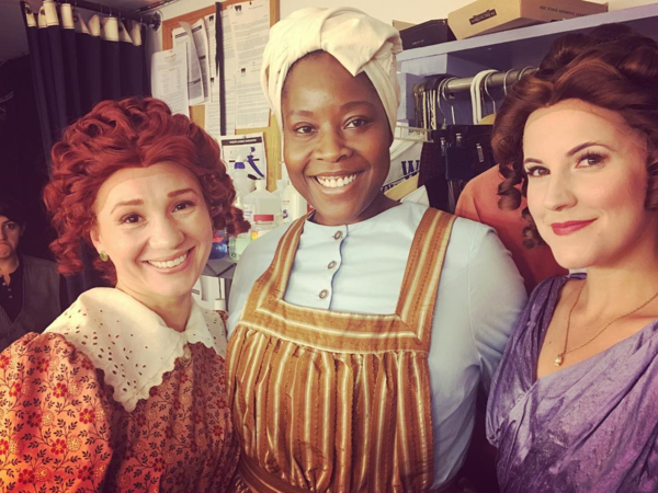Photo Flash: WICKED Monkeys Around, MISS SAIGON Plays with Filters, and More Saturday Intermission Pics! Image