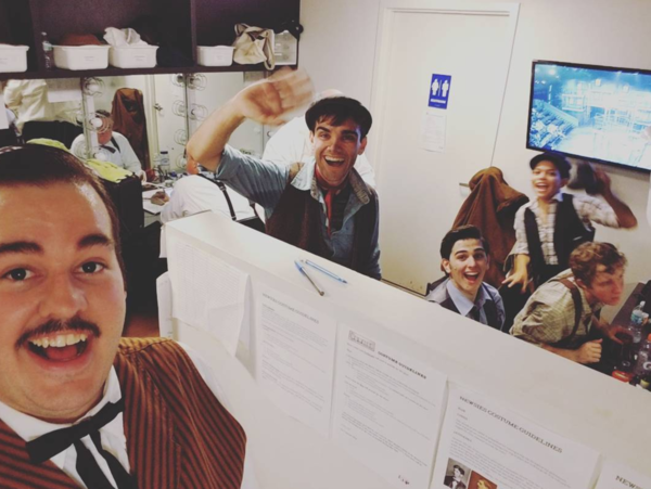 Photo Flash: WICKED Monkeys Around, MISS SAIGON Plays with Filters, and More Saturday Intermission Pics! Image