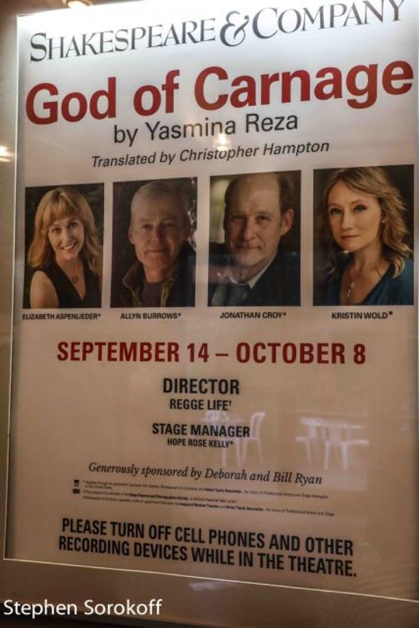 Photo Coverage: GOD OF CARNAGE Celebrates Opening Night at Shakespeare & Company Image