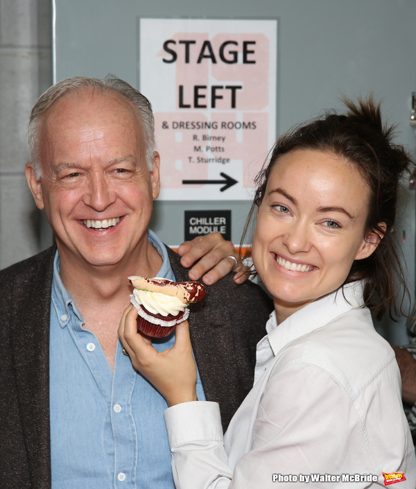 Reed Birney and Olivia Wilde  Photo