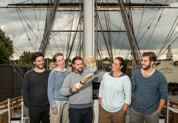 Photo Flash: Cast of IN OUR HANDS Poses Aboard The Cutty Sark 