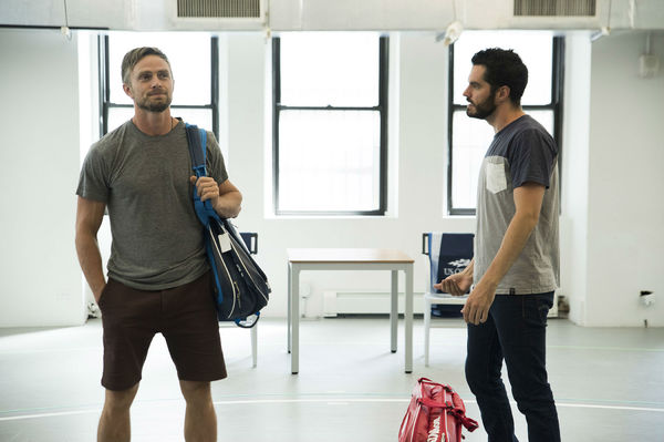 Photo Flash: In Rehearsal for Roundabout's THE LAST MATCH Off-Broadway Image