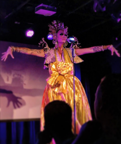Review: Raja Returns to Work the Runway in Her One-Woman Debut GAWDESS at the Laurie Beechman Image