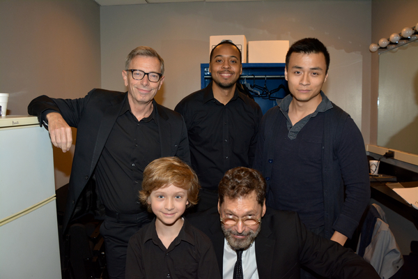 Arnie Burton, Brandon Jones, David Huynh, Finn Douglas and David Staller Photo